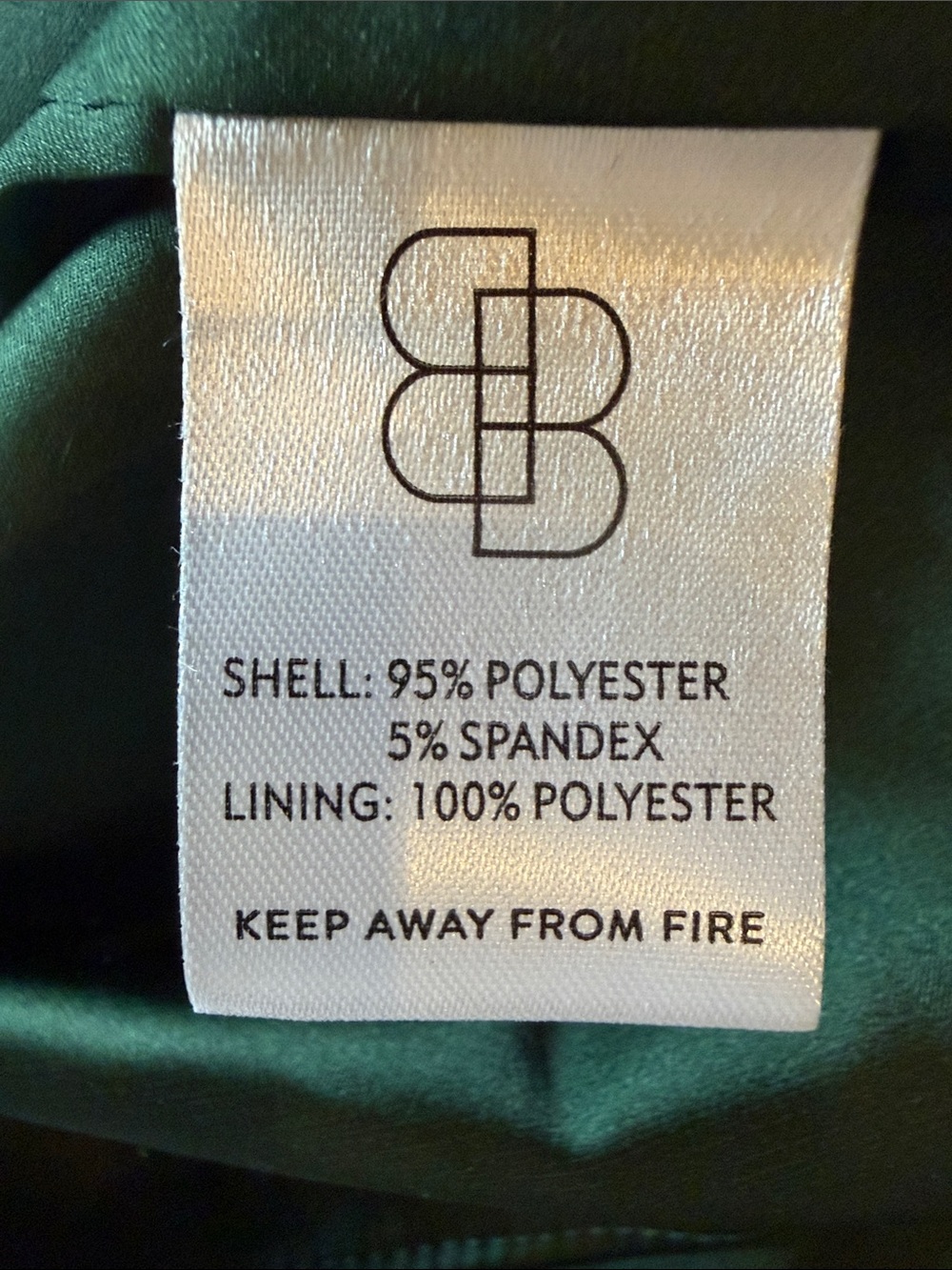 ๐ Baltic Born Celia One Shoulder Midi Dress in Dark Green Sz XL - Picture 12 of 13